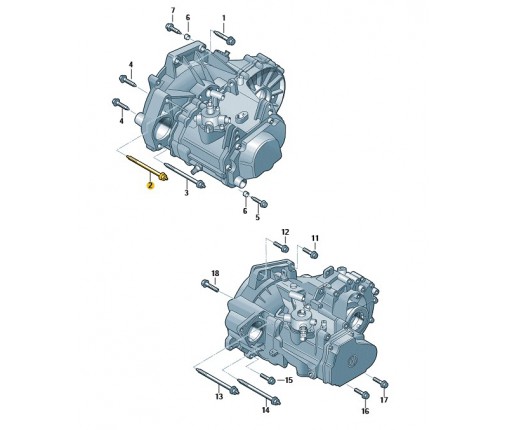 Śruba obustr.z łbem 6-kątnym (nr katalogowy: N90967801)