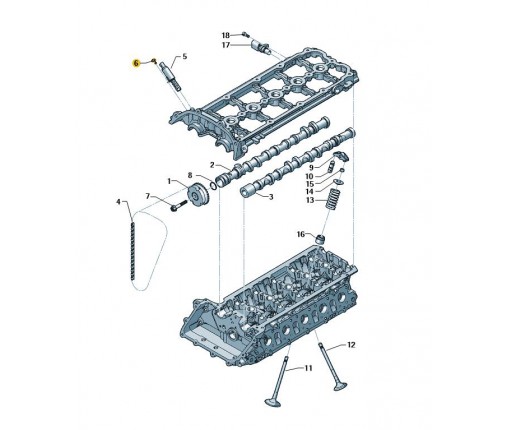 Śruba imbusowa z płaskim łbem (nr katalogowy: N91068201)