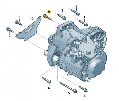 Śruba kołnierzowa z gniazdem wielokątnym (nr katalogowy: N91106301)