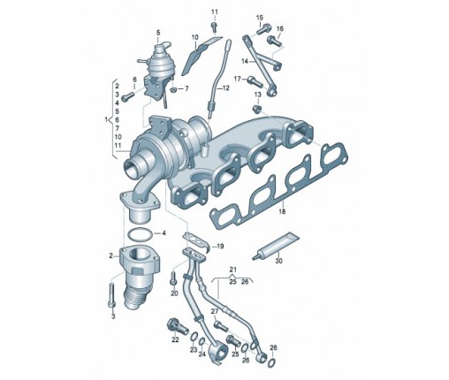 Śruba z łbem 6-kątnym (nr katalogowy: N91117502)